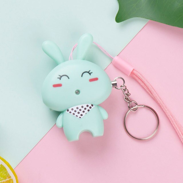 Cute Rabbit Alarm Keychain